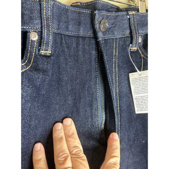 L.L. Bean Flannel Lined Jeans Square Rigger Traditional Fit NWT Mens 37 x 29 - Picture 4 of 10